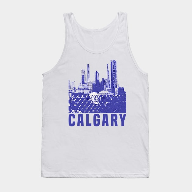 Calgary Tank Top by Den Vector